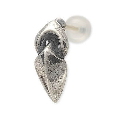 Ijeluna-homme シルバーピアス(片耳用)