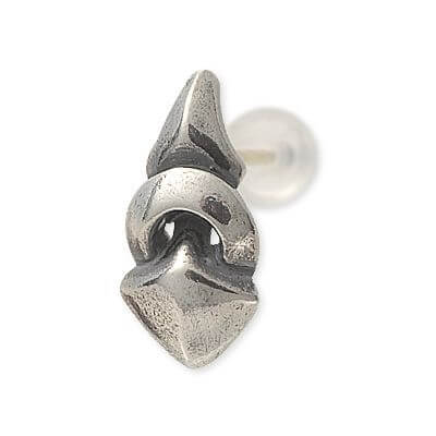 Ijeluna-homme シルバーピアス(片耳用)