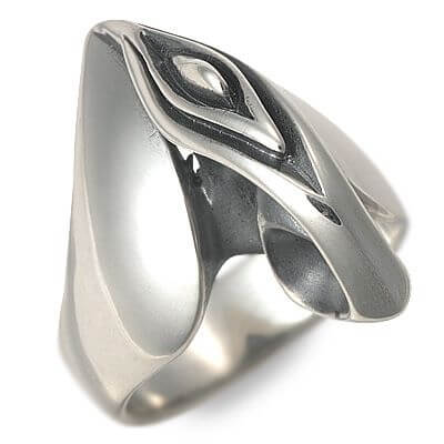 Ijeluna-homme シルバーリング