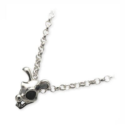 Ijeluna-homme シルバーネックレス