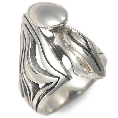 Ijeluna-homme シルバーリング