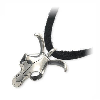 Ijeluna-homme レザーネックレス