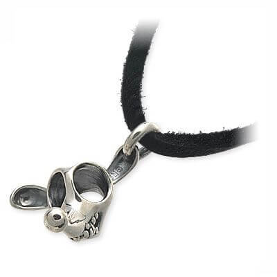 Ijeluna-homme レザーネックレス