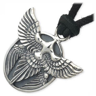 Ijeluna-homme レザーネックレス