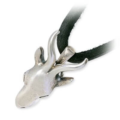 Ijeluna-homme レザーネックレス