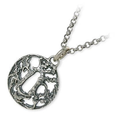 Ijeluna-homme シルバーネックレス