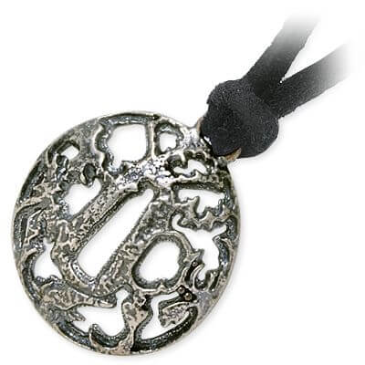 Ijeluna-homme レザーネックレス