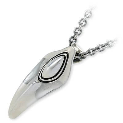 Ijeluna-homme シルバーネックレス