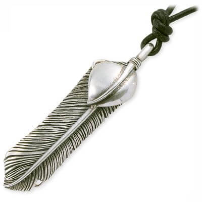 Ijeluna-homme シルバーネックレス