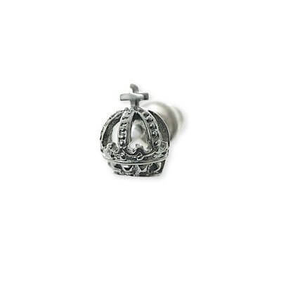 AZZURRO シルバースタッドピアス(片耳用)