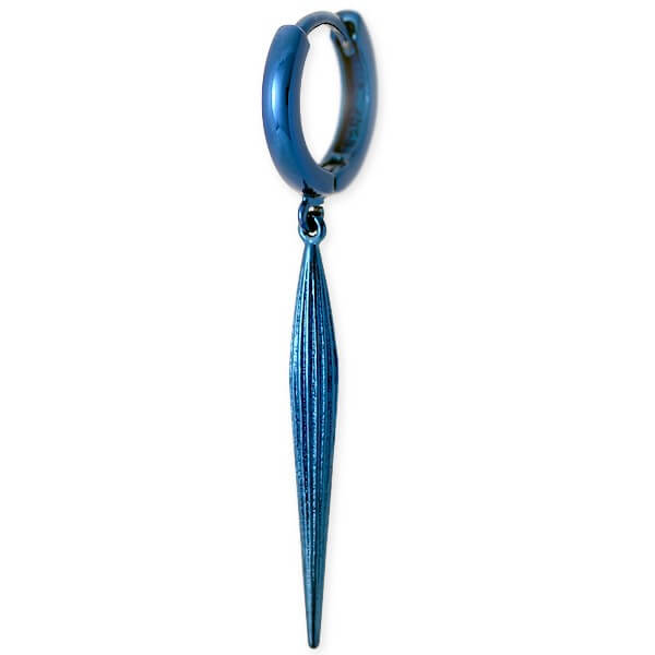 AZZURRO シルバーフープピアス(片耳用)