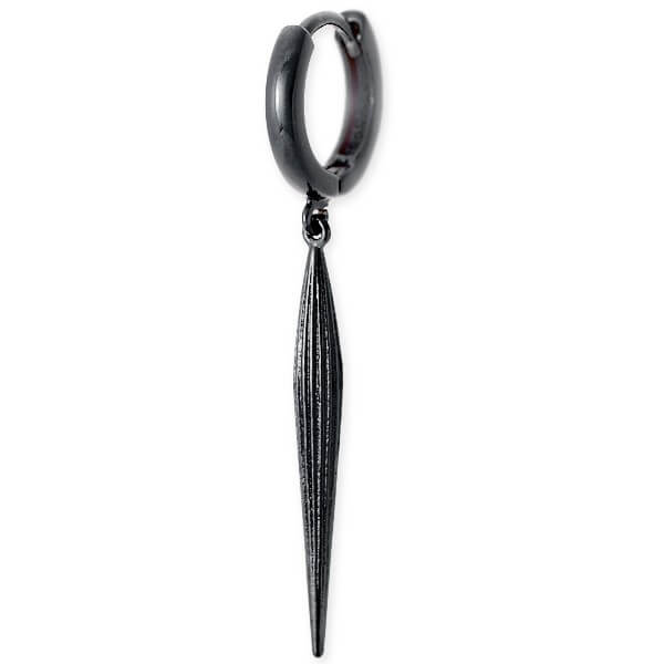 AZZURRO シルバーフープピアス(片耳用)