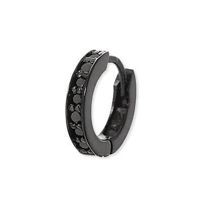 AZZURRO シルバーフープピアス(片耳用)