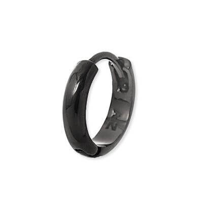 AZZURRO シルバーフープピアス(片耳用)