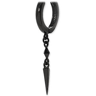 AZZURRO シルバーフープピアス(片耳用)