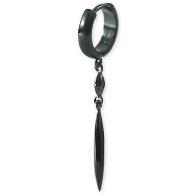 AZZURRO シルバーフープピアス(片耳用)