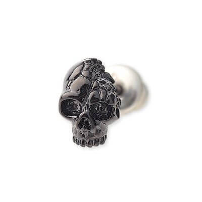 AZZURRO シルバースタッドピアス(片耳用)