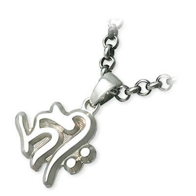 彫銀 シルバーネックレス