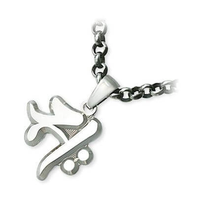 彫銀 シルバーネックレス