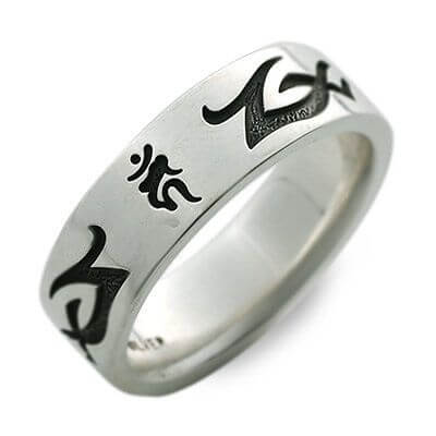 彫銀 シルバーリング