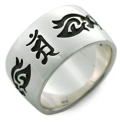 彫銀 シルバーリング