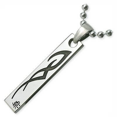 彫銀 シルバーネックレス