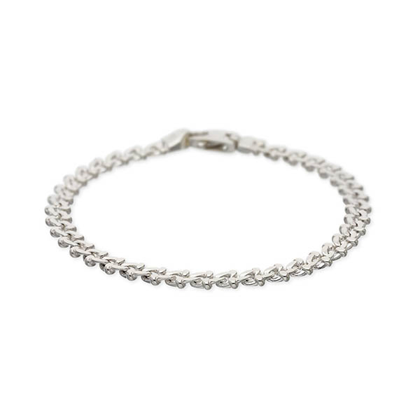 SATURNO シルバーチェーンブレスレット