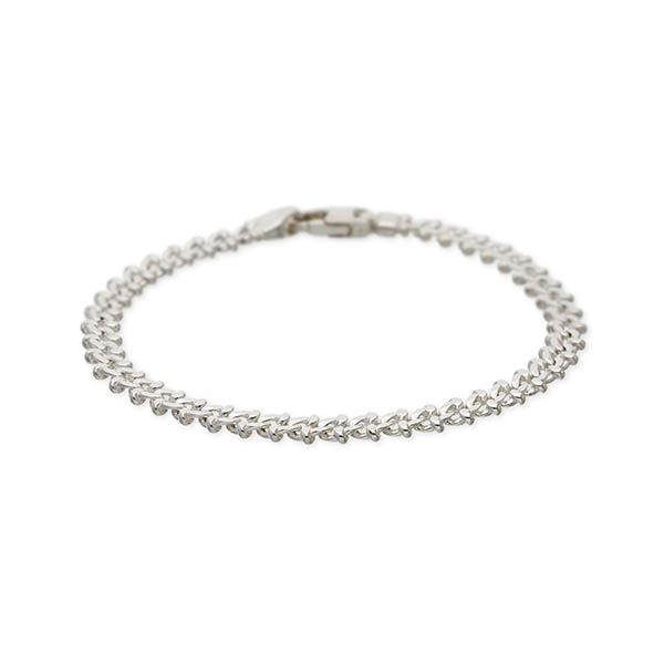 SATURNO シルバーチェーンブレスレット