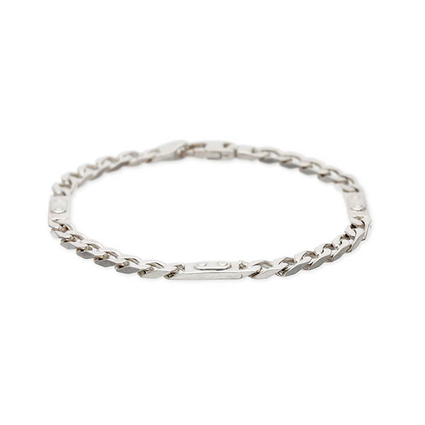 SATURNO シルバーチェーンブレスレット