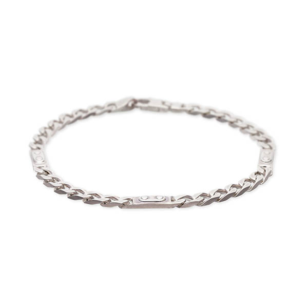 SATURNO シルバーチェーンブレスレット