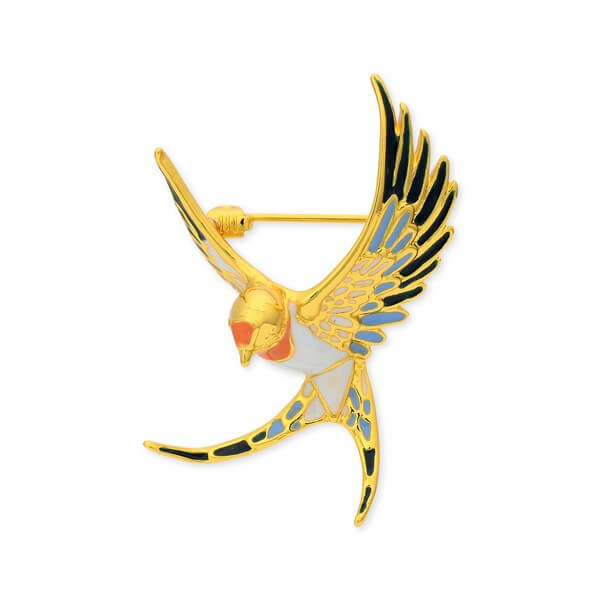 Bill Skinner ブラスブローチ