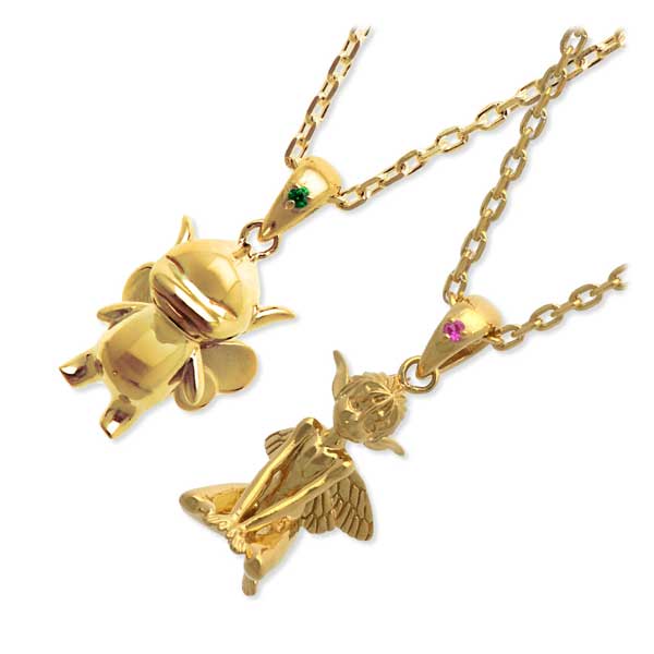 SAINTS ベルセルク シルバーペアネックレス