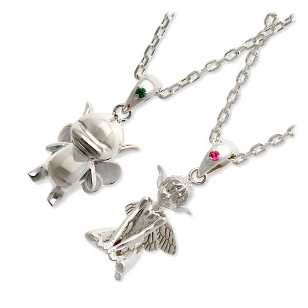 SAINTS ベルセルク シルバーペアネックレス