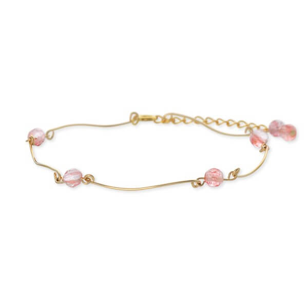 UZUOU ゴールドフィルドブレスレット