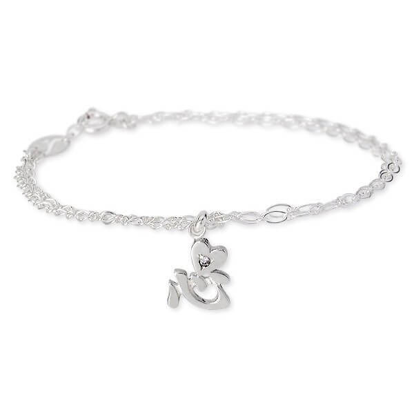 UZUOU シルバーブレスレット兼アンクレット