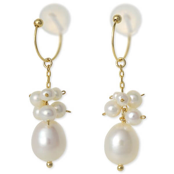 MU-RA ブラスノンホールピアス