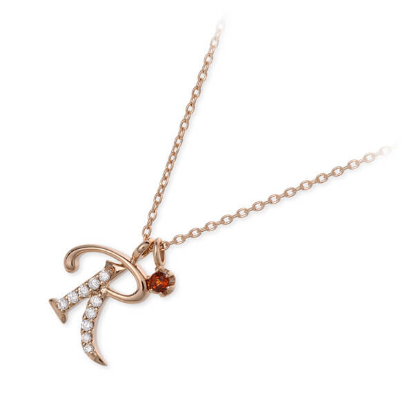 Sweet 10 Diamond イニシャルネックレス