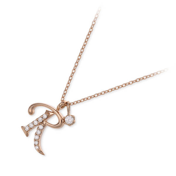 Sweet 10 Diamond イニシャルネックレス