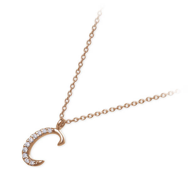 Sweet 10 Diamond ピンクゴールドネックレス