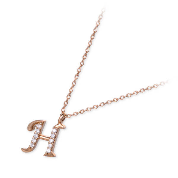 Sweet 10 Diamond ピンクゴールドネックレス