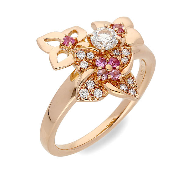 Lumineve Jewelry ピンクゴールドリング