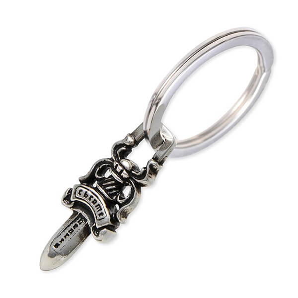 クロムハーツ(Chrome Hearts) シルバーキーリング KEYRING SPLIT RING W #5 DGR