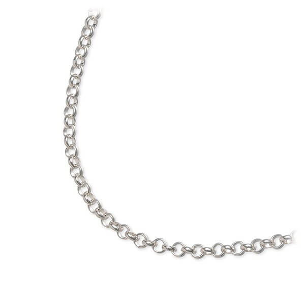 クロムハーツ(Chrome Hearts) シルバーネックレス Roll Chain 18-SLV
