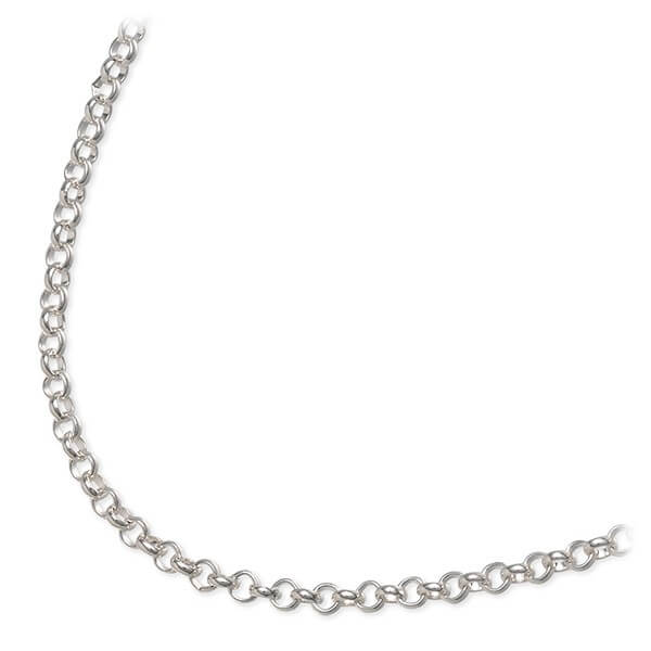 クロムハーツ(Chrome Hearts) シルバーネックレス Roll Chain 24-SLV