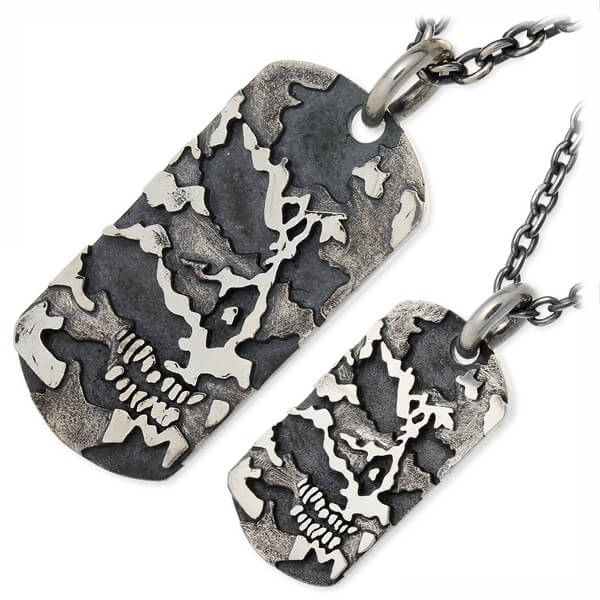 HYDRA シルバーペアネックレス