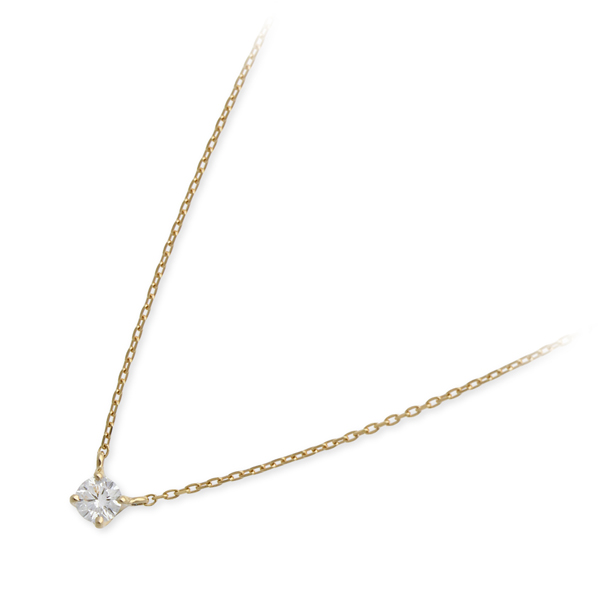 WISP イエローゴールドネックレス