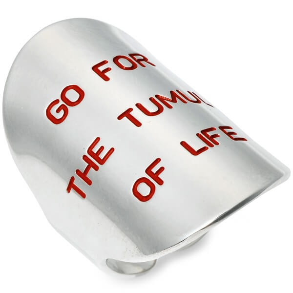 TUMULT シルバーリング(フリーサイズ)