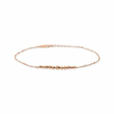 WISP ピンクゴールドブレスレット