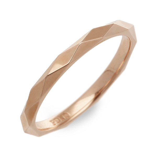 PINKY&DIANNE ピンクゴールドマリッジリング