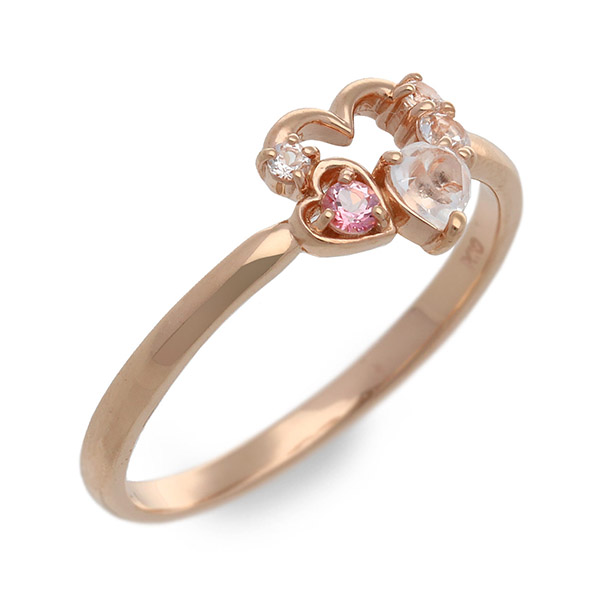 PINKY&DIANNE ピンクゴールドリング